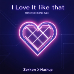 Icona Pop feat. Charlie XCX x Gangs Type - I Love It Like That (Zerken X Mashup) [Bass House]