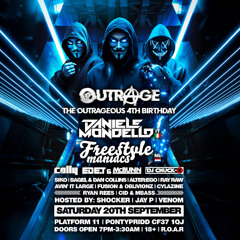 DJ Avin It Large @ Outrage 4th Birthday Party