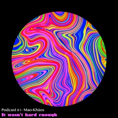 Podcast 01 - It wasn't hard enough
