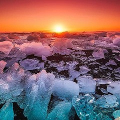 Ice Sunset