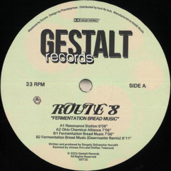 Premiere : Route 8 - Fermentation Bread Music (GST35)