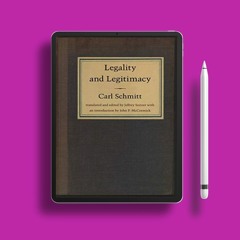 Legality and Legitimacy. Free Copy [PDF]
