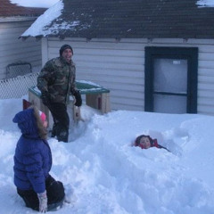out the snow