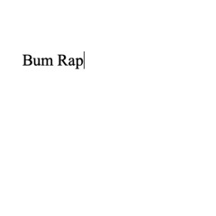 Bum Rap|