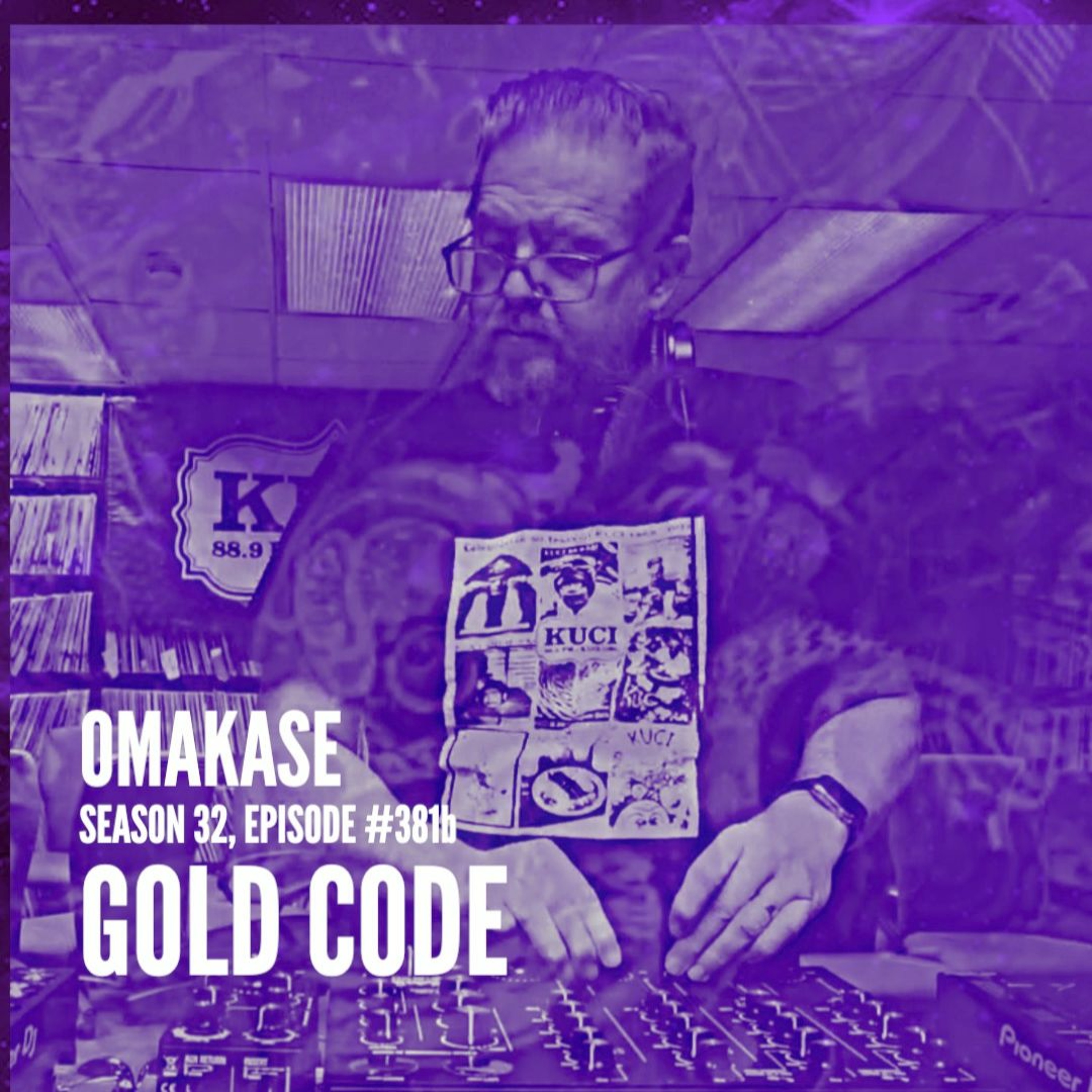 OMAKASE 381b, GOLD CODE episode artwork