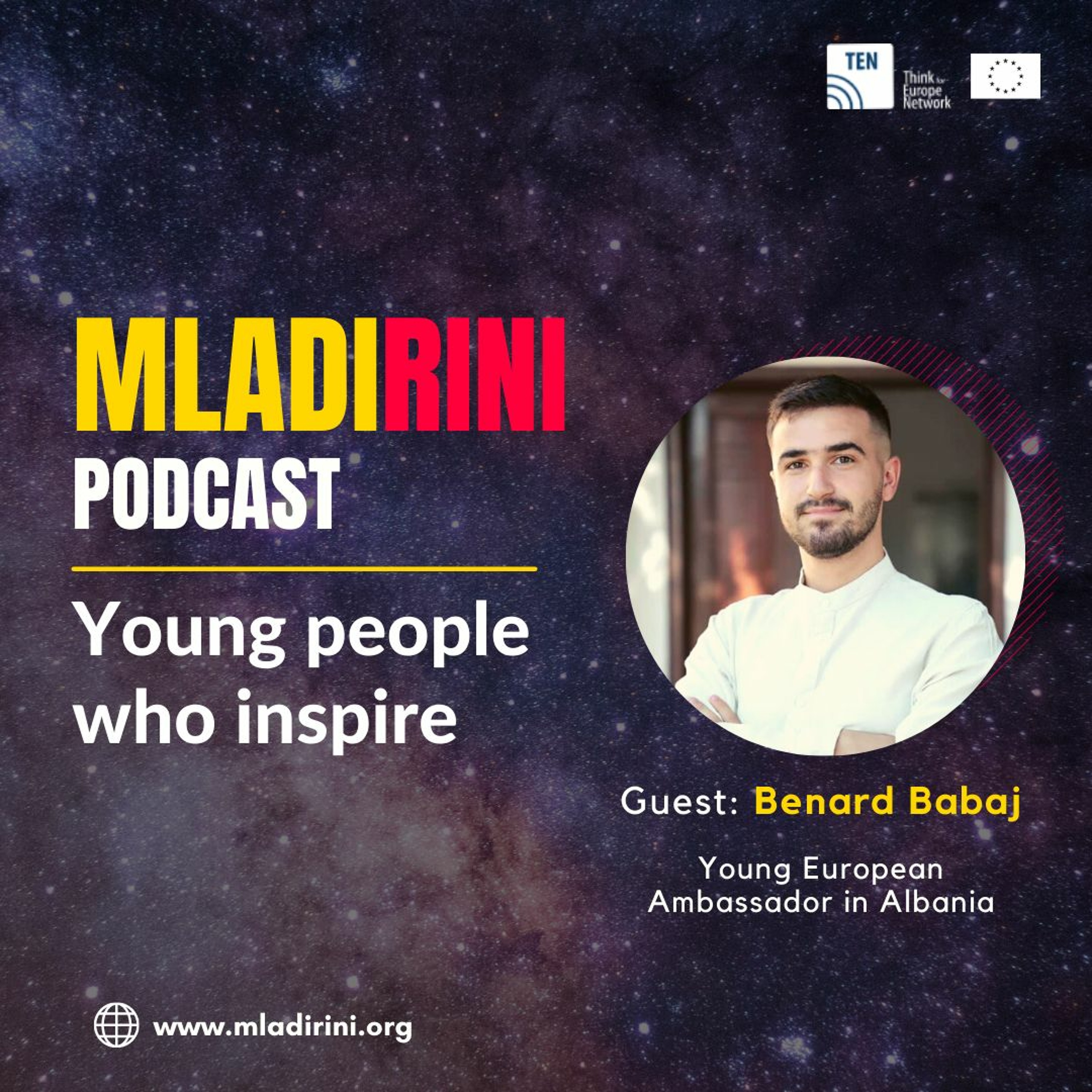 E3_Benard Babaj: Young people who inspire episode artwork