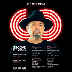 Groove Odyssey 14th Birthday advert