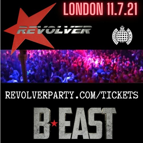 TONY BRUNO - REVOLVER & B:EAST London Launch - Sunday 11/07/2021 at Ministry of Sound
