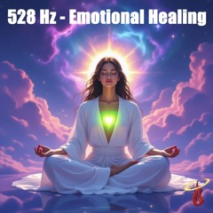 Binaural Beats 528 Hz – Emotional Healing | Theta Waves for Inner Peace & DNA Renewal