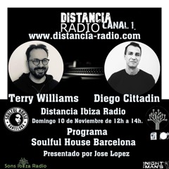 ● November 10, 2024. Distancia Radio Ibiza Compilation by ☆ Diego Cittadin (Soulful House Barcelona)