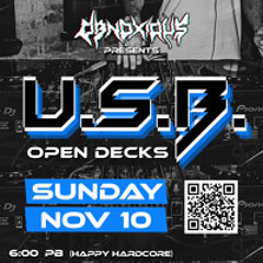 PB OBNOXIOUS USB OPEN DECKS SUN 10 NOV 2024