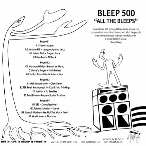 Auger - "All The Bleeps" - Bleep 500 V/A [Vinyl sold out / Digital only now]