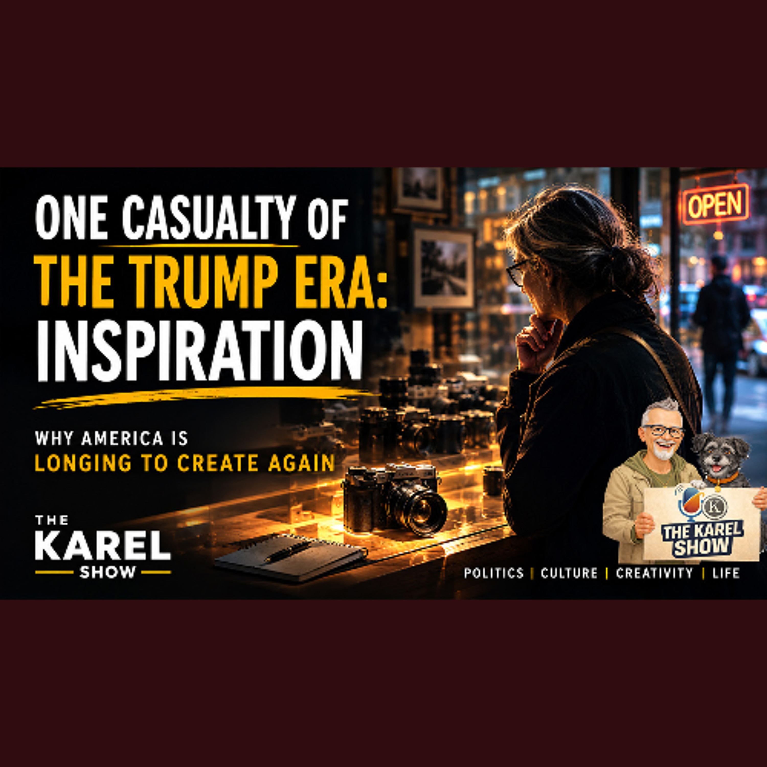 One Casualty of the Trump Era: America Is Losing Its Inspiration episode artwork