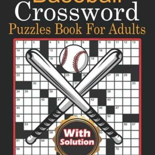 Stream episode free read baseball crossword puzzles for adults ...