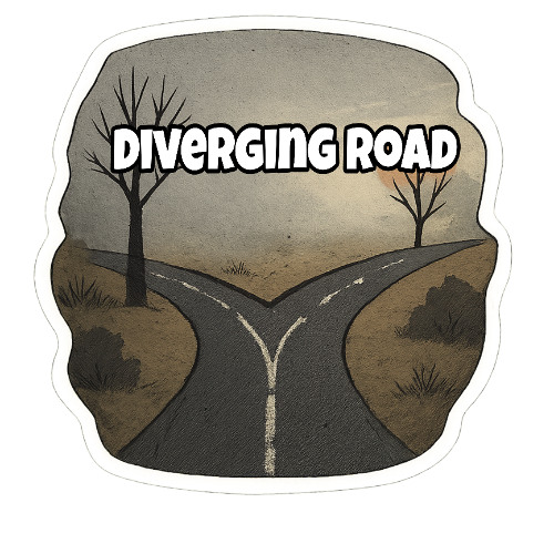 Diverging Road