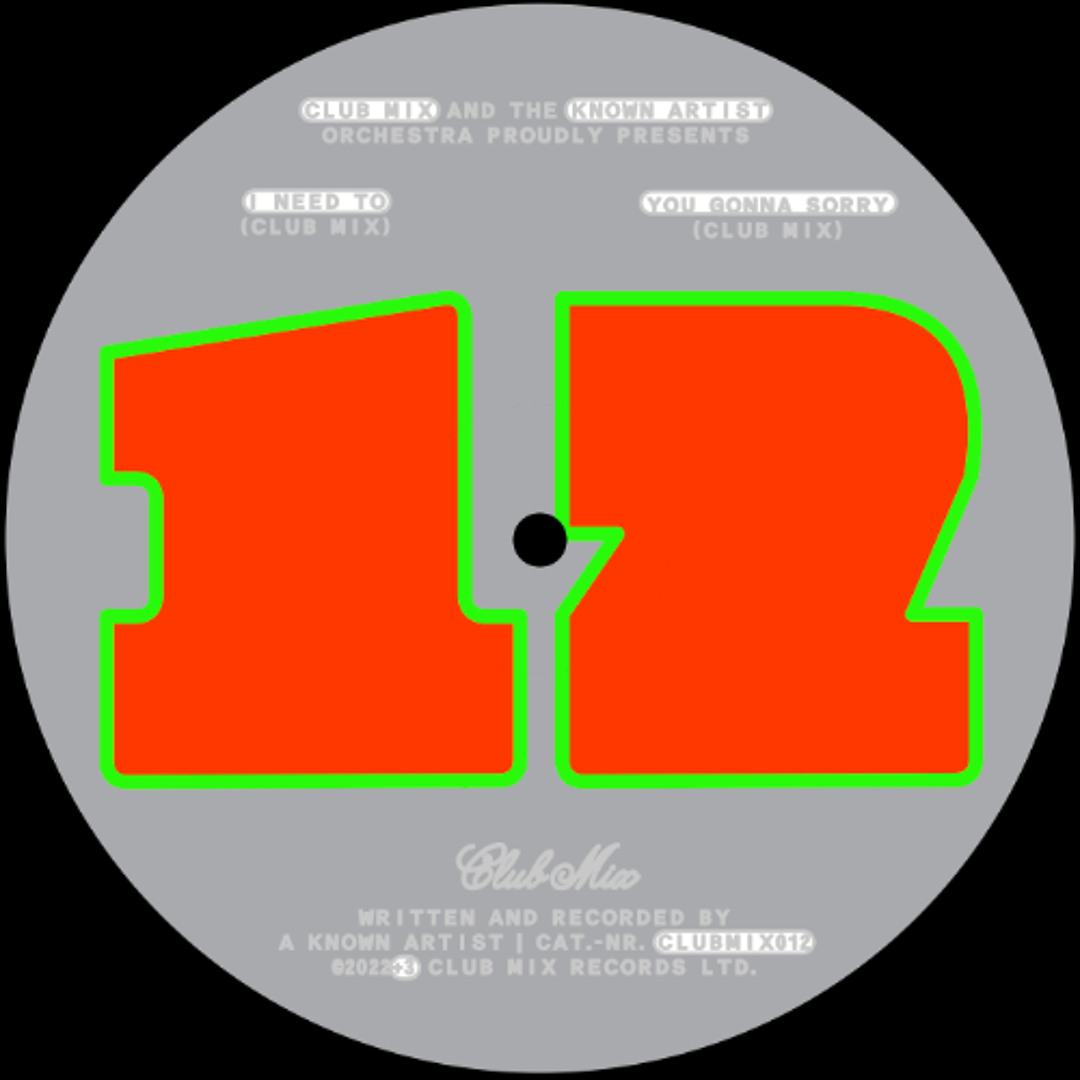 Stream Known Artist - I Need To (Club Mix) by KNOWN ARTIST