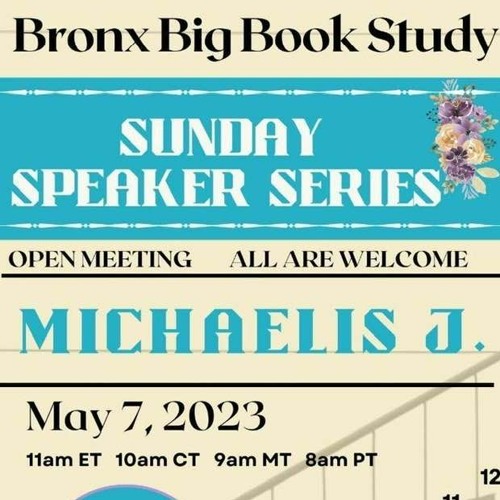 Michaelis J. 5 - 7-23 Sunday Speaker Series