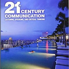 ^#DOWNLOAD@PDF^# 21st Century Communication 1: Listening, Speaking and Critical Thinking (21st Centu