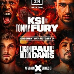 KSI vs Tommy Fury Live Anywhere Anyplace