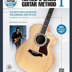 Read Ebook 🌟 Alfred's Basic Guitar Method, Bk 1: The Most Popular Method for Learning How to Play,
