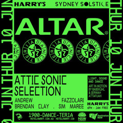 Live at Altar Danceteria, Attic Sonic Selection (10th June, 2021)