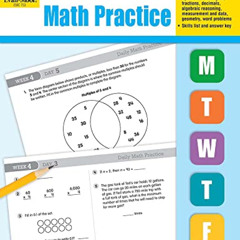 [Read] KINDLE 💘 Daily Math Practice, Grade 4 by  Evan-Moor Educational Publishers PD