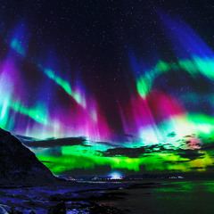 Look at the auroras through your window