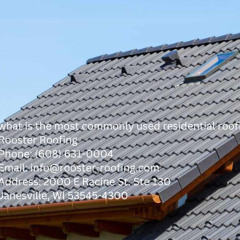 What Is the Most Commonly Used Residential Roofing Material in Janesville WI