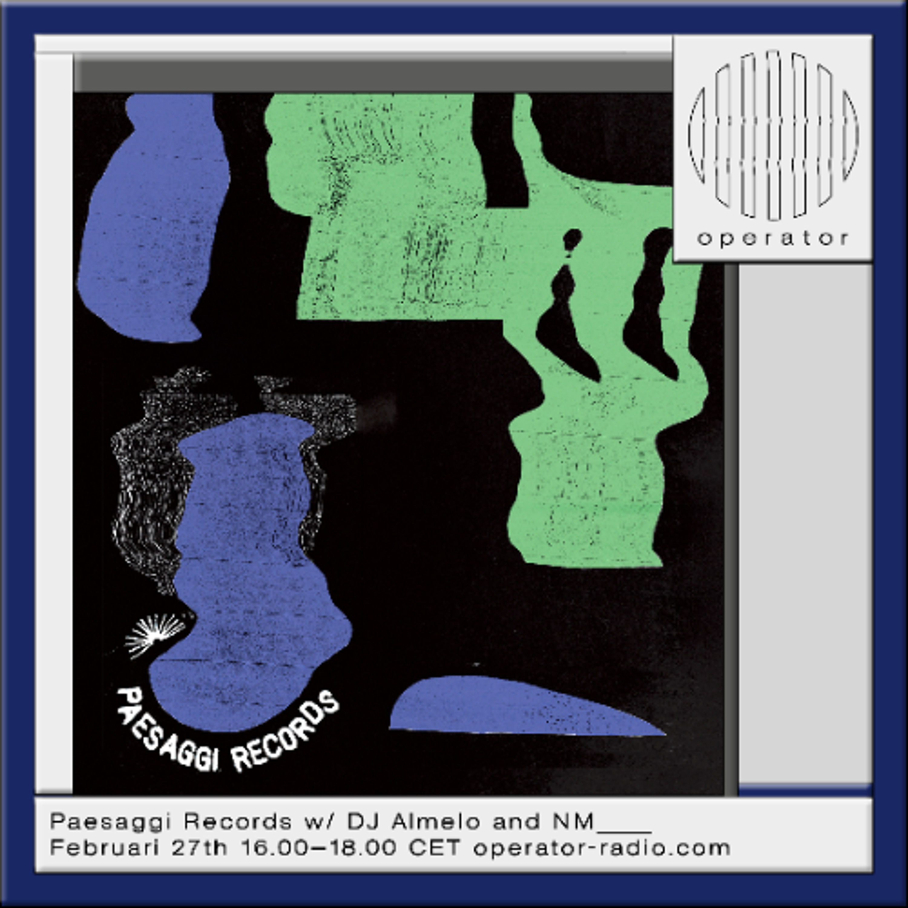 Paesaggi Records w/ DJ Almelo and NM_____ - 27th February 2026 episode artwork