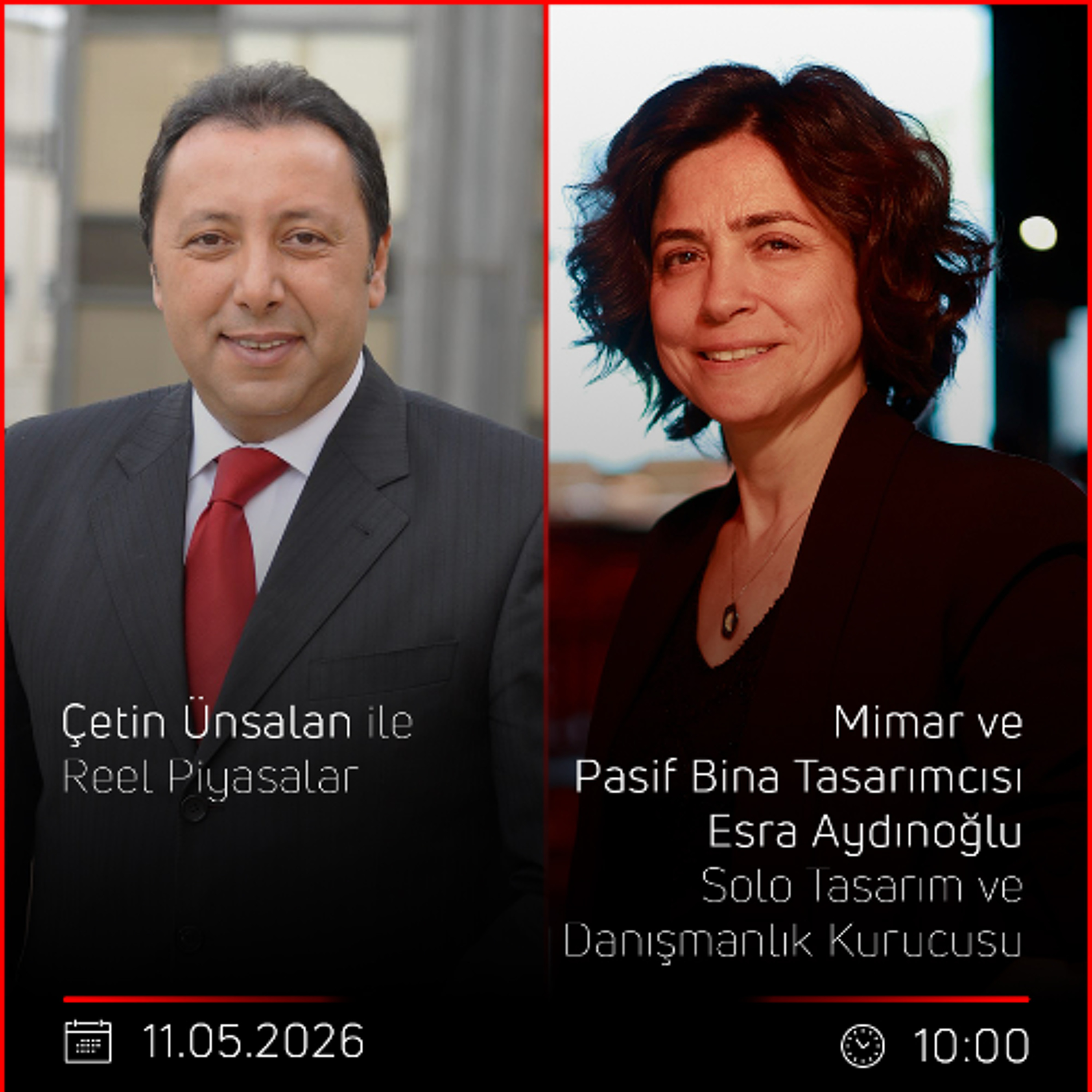 Mimar ve Pasif Bina Tasarımcısı Esra Aydınoğlu - Çetin Ünsalan ile Reel Piyasalar episode artwork