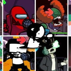 FNF - Trouble But Every Opponent's turn is a Different Character Sings It