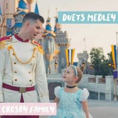 Disney Duet Medley - 8 - Year - Old Claire Crosby and Dad
