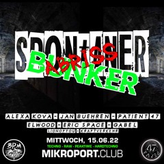 B2B Alexa Kova // Spontaner Bunker Abriss 15.06.2022 @ Mikroport Club Krefeld // 157 BPM