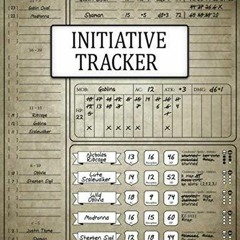 Download PDF Initiative Tracker: Encounter Tracker For RPG Games: DM Tools: Easy And Fast