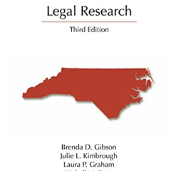 [Read] EPUB 📙 North Carolina Legal Research (Legal Research Series) by  Brenda Gibso