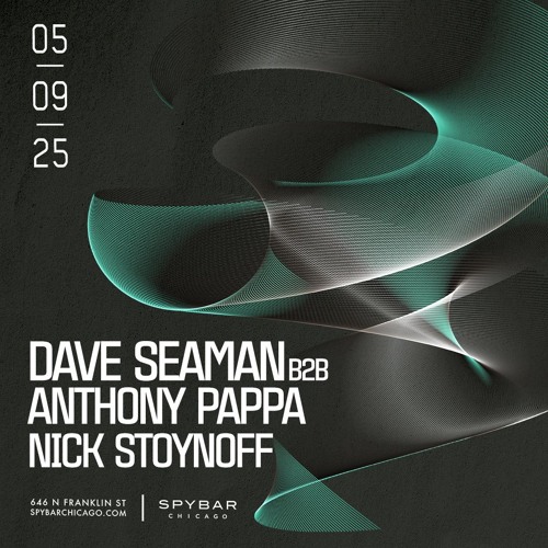 Nick Stoynoff - Opening set for Dave Seaman & Anthony Pappa  @ Spybar, Chicago [May 9th 2025]