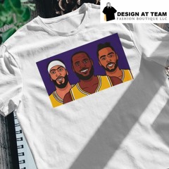 AD LeBron and Dlo Lakers Los Angeles Lakers shirt