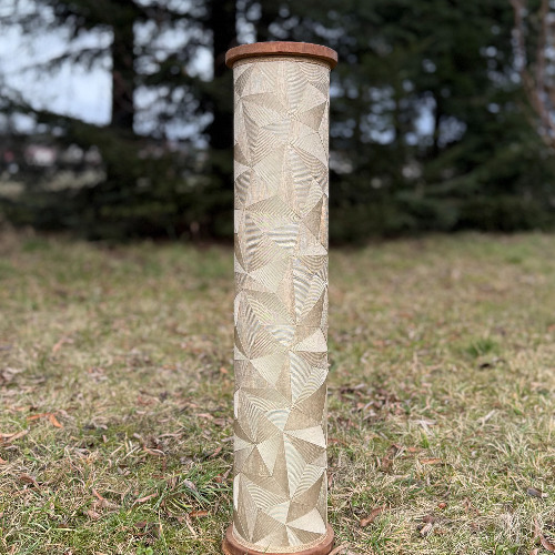 Original rain column 30min - Golden Triangles, rain sound instrument.