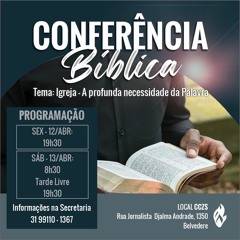 #413 - Conferência Bíblica - Leo Bernis //13/04/2024//