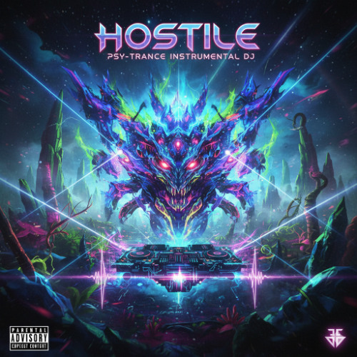 HOSTILE | Psy-Trance Instrumental DJ | CCBY