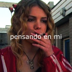 pensando en mi
