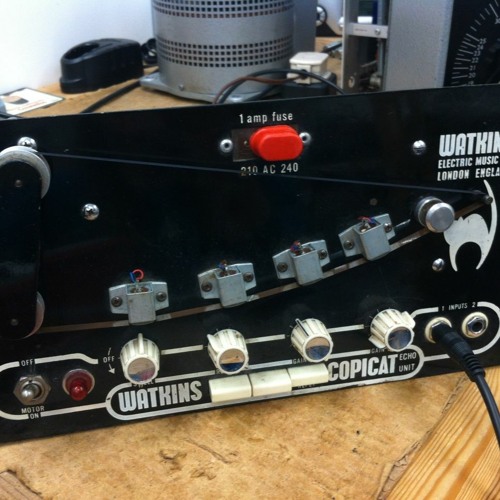 1964 Watkins Mk2 Tube Copicat Awakens: Drum & Sines...