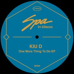 [SPA210] KIU D - Dust (Original Mix)