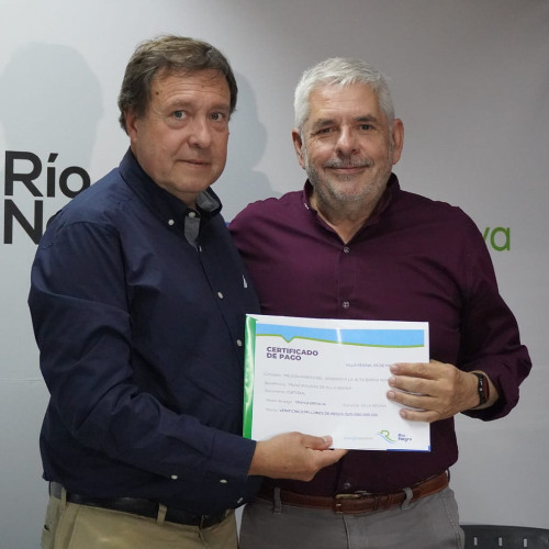 Alberto Weretilneck - Weretilneck firmó obras para Seguridad y Turismo en Villa Regina