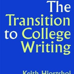 PDF/READ/DOWNLOAD The Transition to College Writing ipad