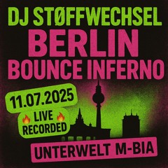 UNTERWELT M-BIA BERLIN 11.07.2025 • LIVE RECORDED • DJ STØFFWECHSEL