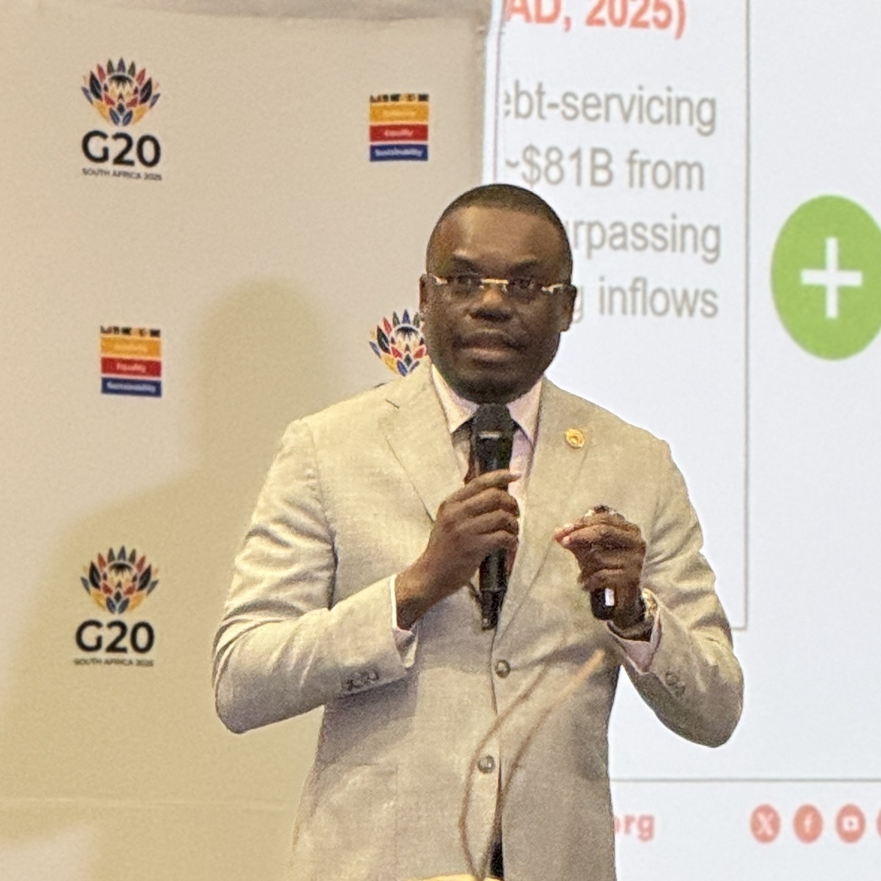 DR JEAN KASEYA - AFRICA CDC AT G20 HIGH LEVEL MINISTERIAL DIALOGUE