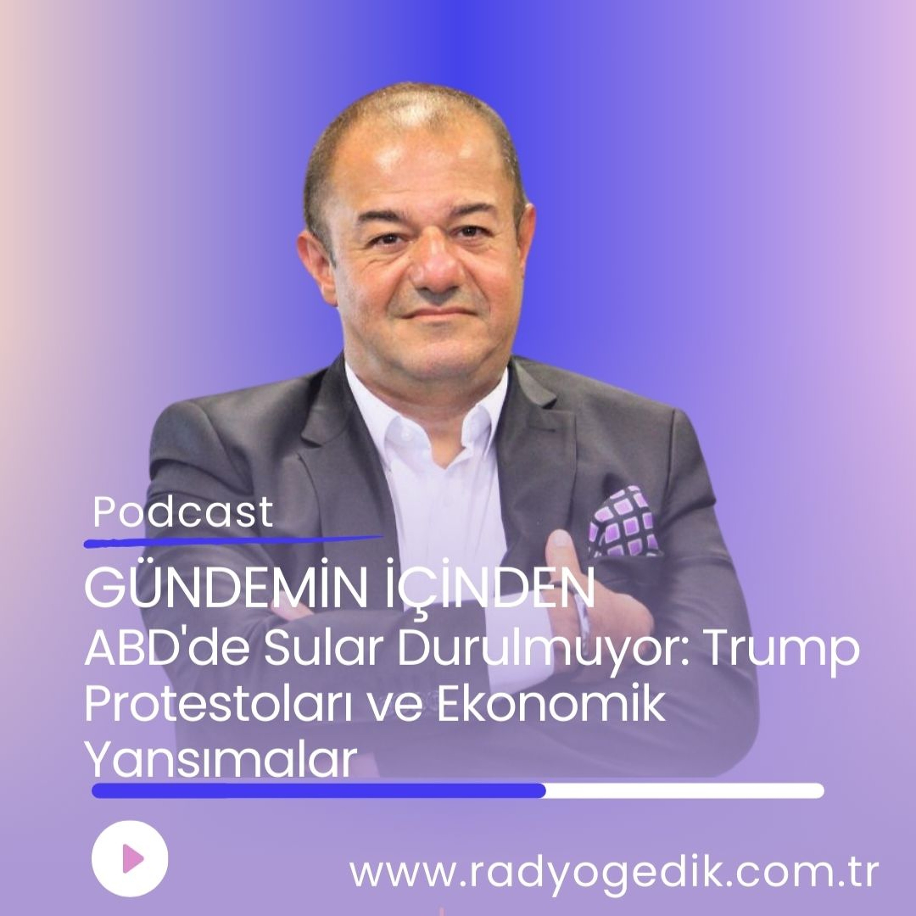 GÜNDEMİN İÇİNDEN-ABD'de Sular Durulmuyor: Trump Protestoları ve Ekonomik Yansımalar episode artwork