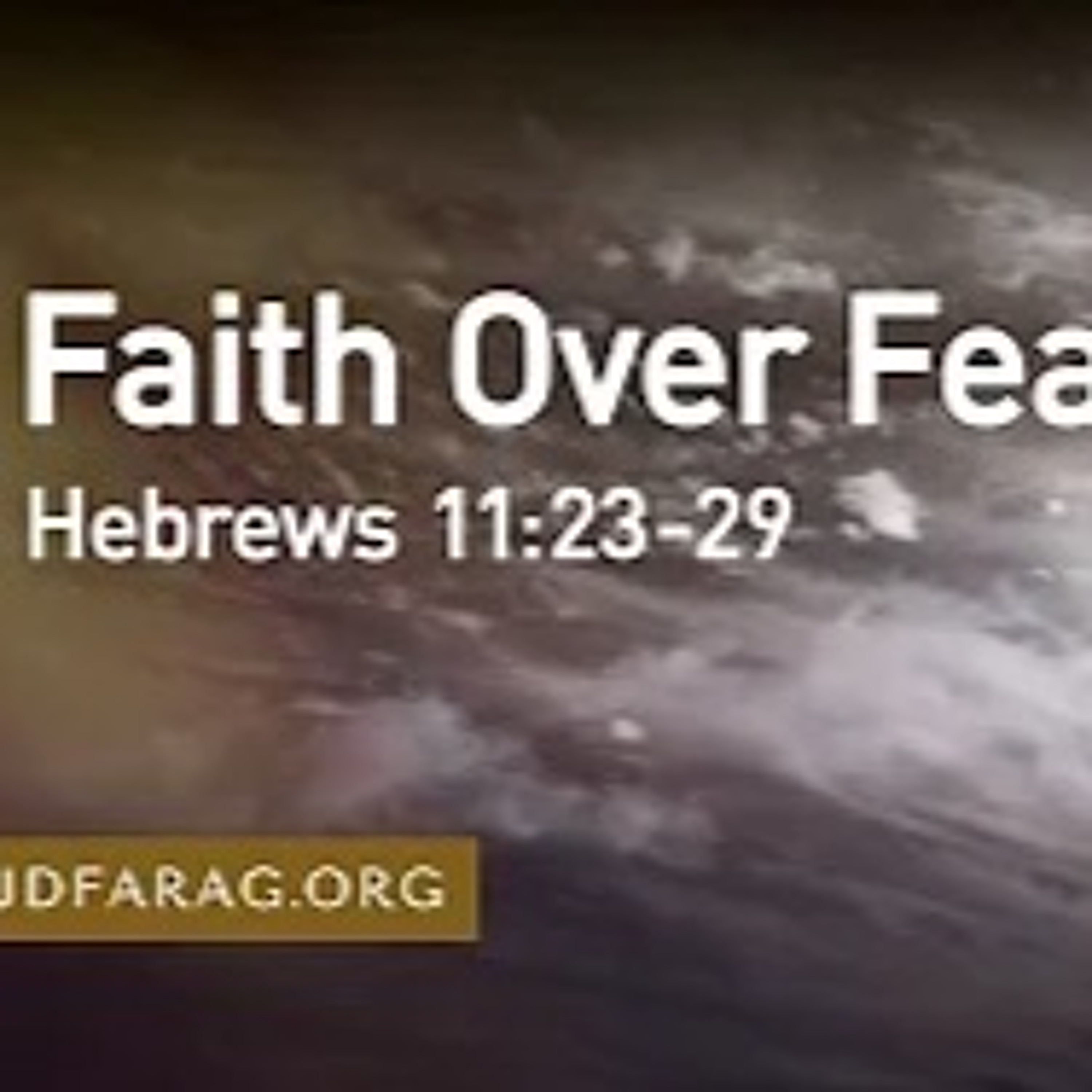 JD Farag - Faith Over Fear - Oct 31, 2021 episode artwork