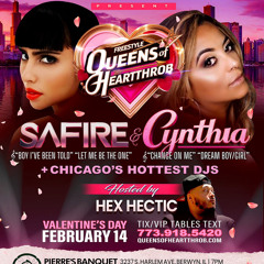 CYNTHIA & SAFIRE PROMO VALENTINES 2025 CHAZ, DIAMOND BOY & HEX PROD'S.